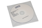 dvd in clear plastic wallets